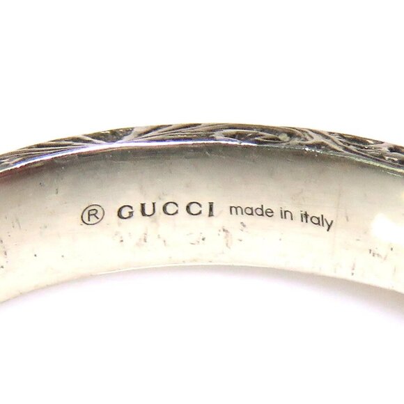 Auth GUCCI Ring Silver 925 - Picture 8 of 10